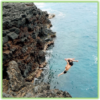 Cliff jumping at End Of The World - Hawaii Big Island - Epic Trip Adventures