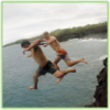 Cliff jumping at End Of The World - Hawaii Big Island - Epic Trip Adventures