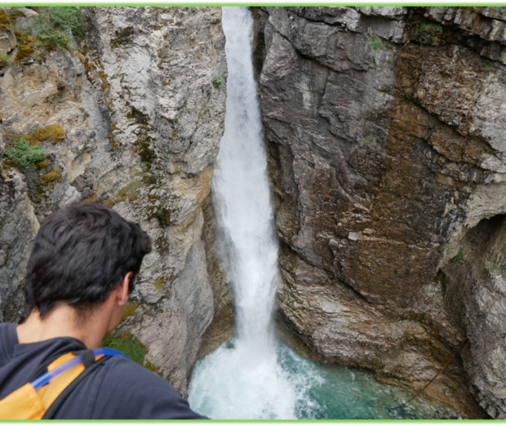 Johnston Canyon Upper Falls- Banff - Epic Trip Adventures